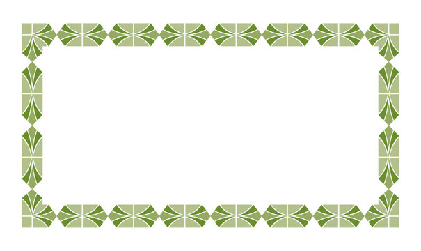 border design, beautiful border design, frame, vector border, green border 