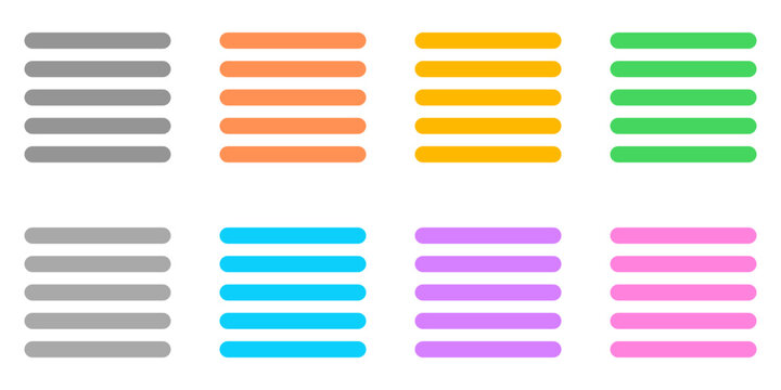 Editable paragraph justified alignments vector icon. Part of a big icon set family. Perfect for web and app interfaces, presentations, infographics, etc