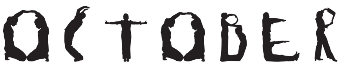 illustration of business people silhouette