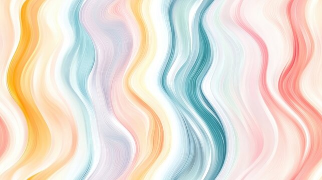 Abstract seamless pattern featuring blurred wave lines for graphic and digital textile printing ideal for card design and apparel such as sarees and kurtis