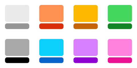 Editable vector image thumbnail and description icon. Part of a big icon set family. Perfect for web and app interfaces, presentations, infographics, etc