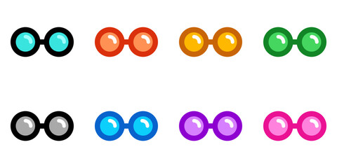 Editable glasses, reading mode vector icon. Part of a big icon set family. Perfect for web and app interfaces, presentations, infographics, etc