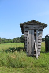 Old outhouse