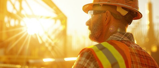 Construction Foreman Emphasizing Importance of Breaks and Hydration in Intense Heat