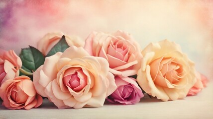 roses background
