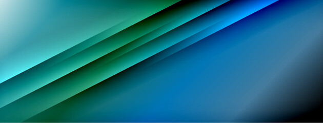 Fototapeta premium Colorful gradient with lines made of shadow and light. Creative background