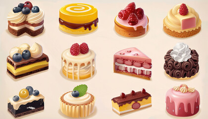 Sweet Tooth Central: Satisfying Your Cravings with Sweet Treats - Treat your sweet tooth to a selection of desserts and confections, offering a taste of pure indulgence