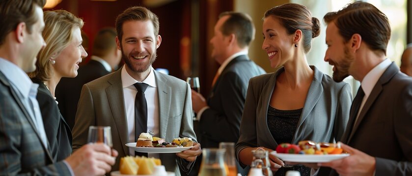 Networking Breakfast: Business Leaders Connecting Over Breakfast