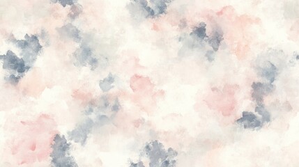 Obraz premium Soft watercolor seamless pattern featuring delicately brushed pastel colors perfect for artistic wallpaper design
