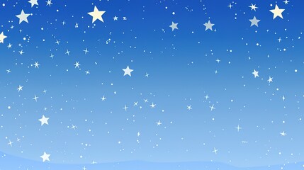 Star Earth Sky Blue Art Simplicity Starry