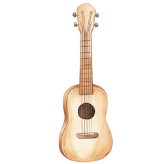 Naklejka premium acoustic guitar isolated