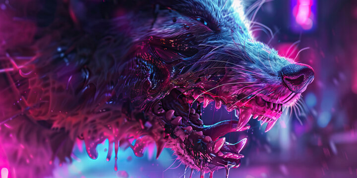 Tooth pain is the silent agony of discomfort, affecting eating and grooming: Visualize an animal with tooth pain, avoiding food and showing signs of discomfort while eating