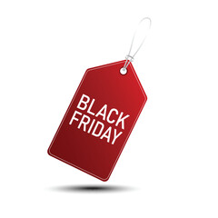 Black Friday sale: Vector Tag for Exclusive Deals