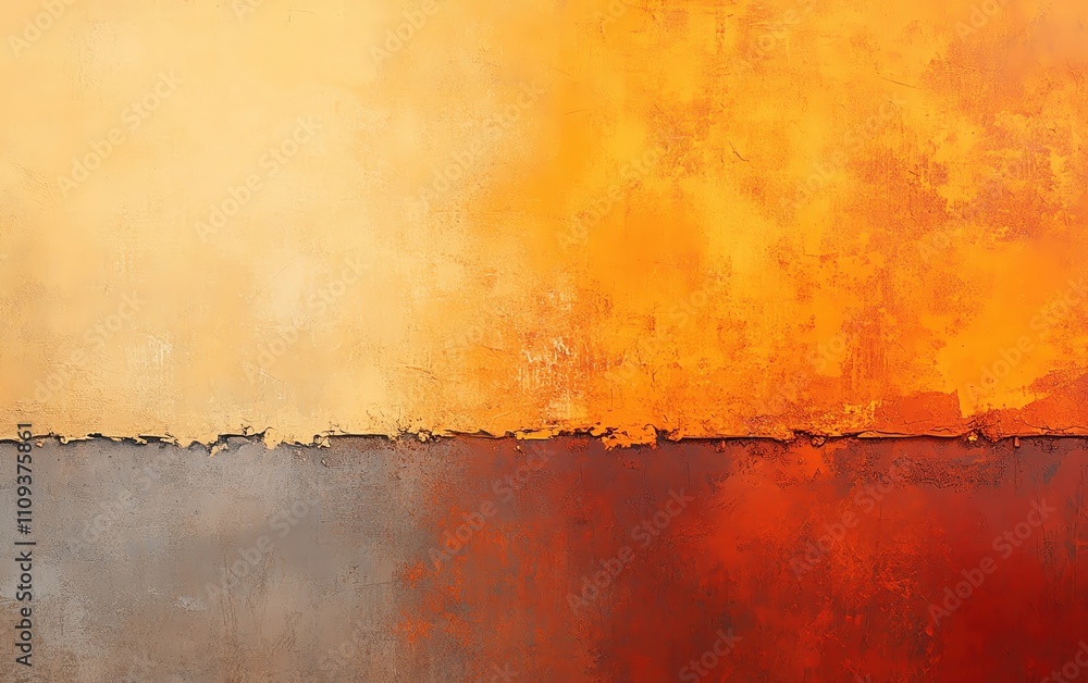 Poster abstract gradient texture in warm colors creating a soothing visual experience.