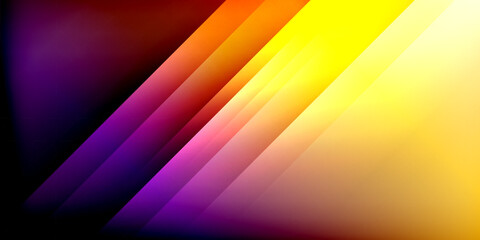 Dynamic shadow lines geometric shapes