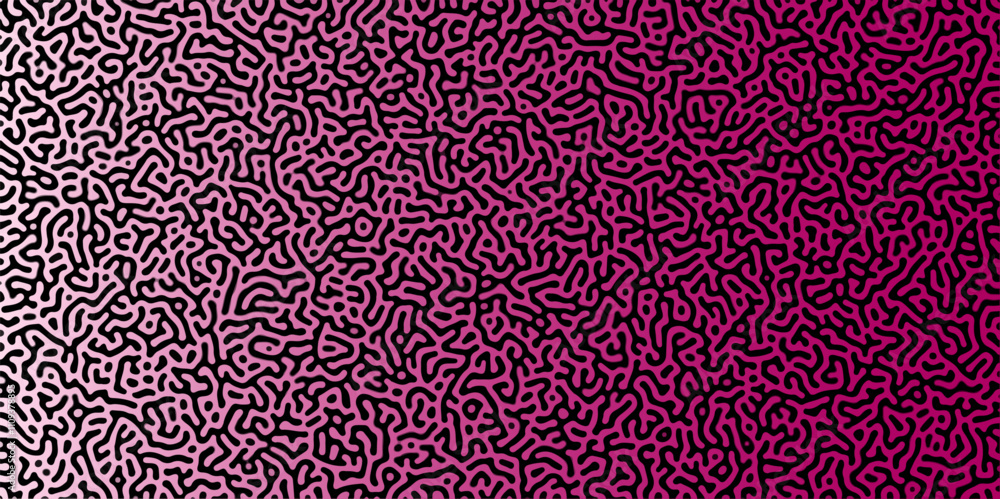 Poster gradient noise line abstract spread geometric background. monochrome turing reaction background. abs