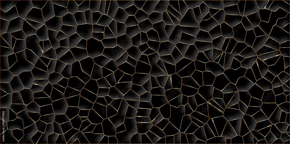 Poster abstract colorful background with triangles mosaic pattern vector backdrop with hexagons. multicolor