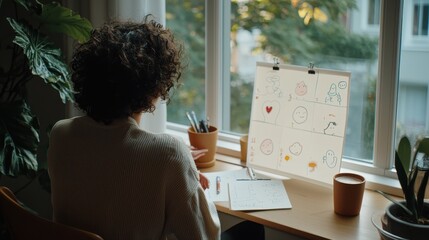 A professional therapist and client in a counseling session