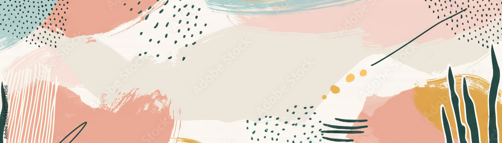 Poster minimal abstract backgrounds are the breath of fresh air in a cluttered world: depict a clean, unclu
