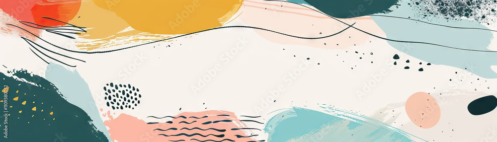Poster minimal abstract backgrounds are the breath of fresh air in a cluttered world: depict a clean, unclu