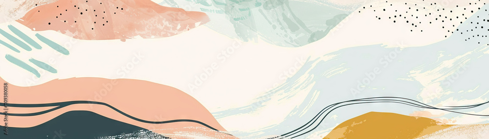 Poster minimal abstract backgrounds are the breath of fresh air in a cluttered world: depict a clean, unclu