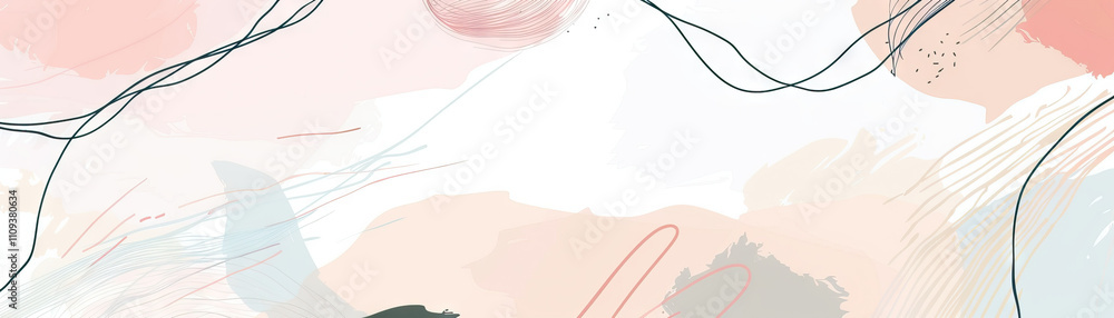 Poster minimal abstract backgrounds are the whispers of creativity in a noisy world: visualize a soft, mute