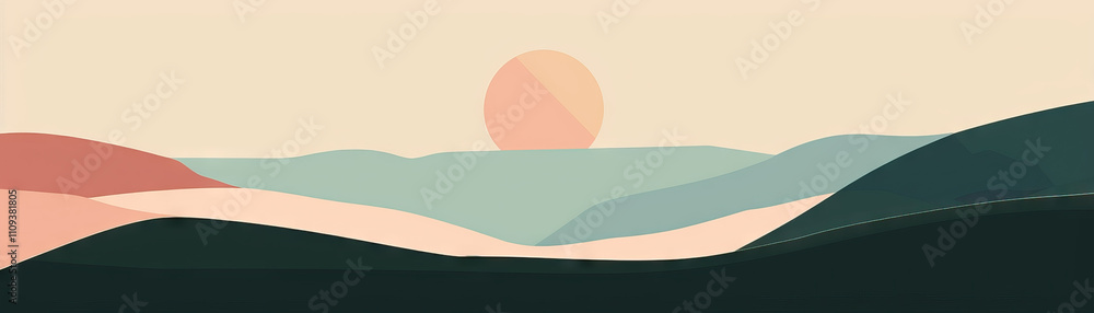Poster minimal abstract backgrounds are the essence of simplicity and depth: visualize a simple, geometric 