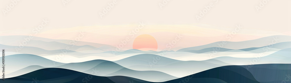 Poster minimal abstract backgrounds are the essence of simplicity and depth: visualize a simple, geometric 