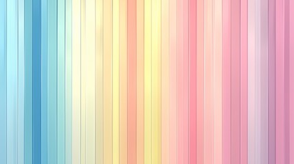 Pastel color block background featuring vertical stripes in soft hues of blue, yellow, and pink