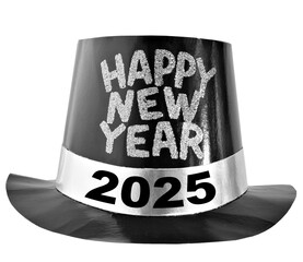 Happy new year hat. 2025