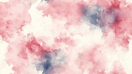 Obraz premium Seamless grunge pattern of delicate watercolor abstracts featuring pink acrylic smears on light paper for artistic designs seamless design abstract art