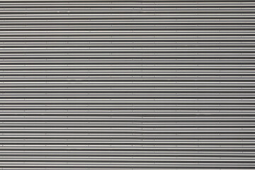 Obraz premium Silver Corrugated Metal Sheet Texture – Industrial Background for Design and Construction