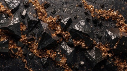 Fototapeta premium Stone minerals brilliant, precious gem is beautiful. Gemstone awesome, stone crystals are awesome.