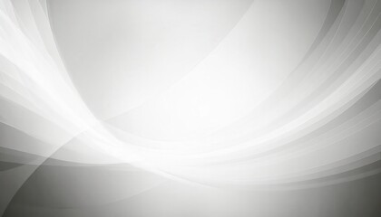 Obraz premium Minimalist Abstract Gray Gradient with Soft Overlapping Waves. Ideal for Elegant Backgrounds, Modern Presentations, Web Design Themes, and Digital Artwork with Subtle Sophistication