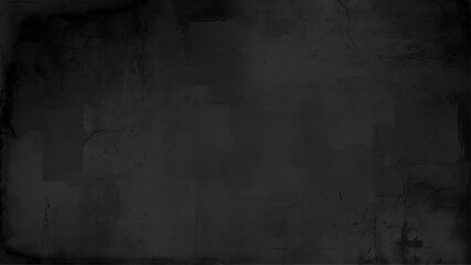 Elegant black background vector illustration with vintage distressed grunge texture.  Grunge texture effect. Distressed overlay rough textured on dark space.