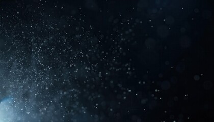 Obraz premium Abstract Cosmic Particle Flow. Stunning Digital Art Depicting Dynamic Light Particles in Motion, Perfect for Scientific, Futuristic, or Artistic Concepts in Presentations or Background Designs