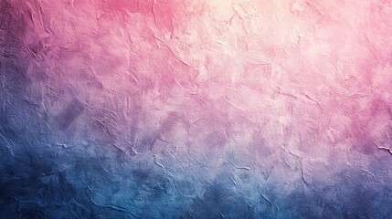Obraz premium A vibrant, textured backdrop showcasing a gradient of pink and blue hues.