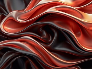Obraz premium Kreatives Design mit Seide glänzend