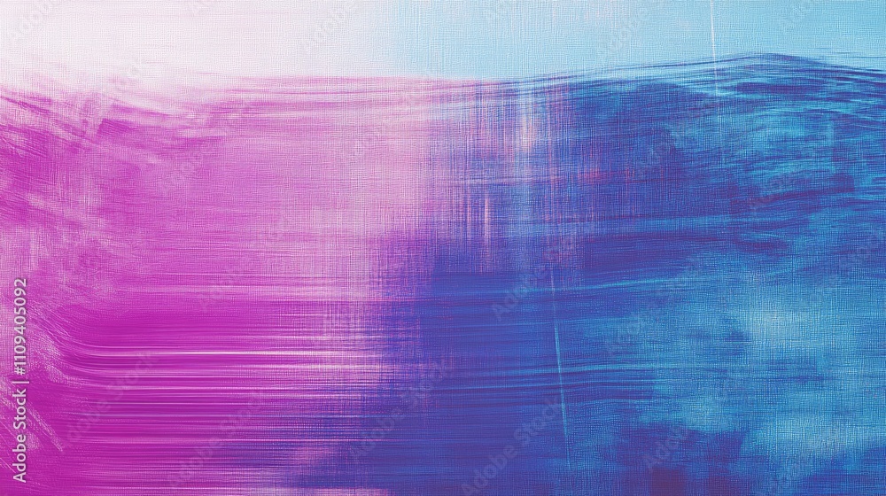 Poster abstract gradient with pink and blue hues creating a calm, flowing effect.