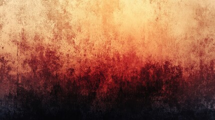 Obraz premium Abstract gradient texture featuring warm hues of orange, red, and black.