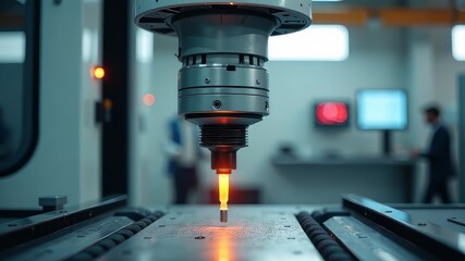 AI-Powered Automated Machine Tool, Smart Factory, Industry 4.0, Manufacturing