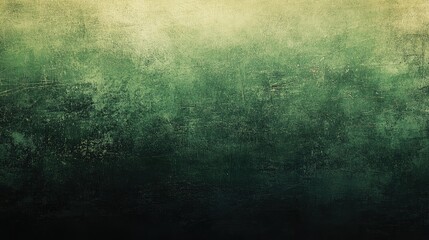 Obraz premium Abstract textured background with a gradient of green shades.