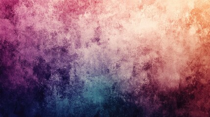Obraz premium A vibrant abstract watercolor texture blending warm and cool colors.