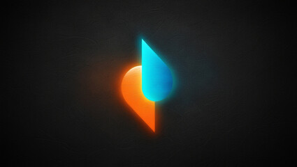 burning match on black background