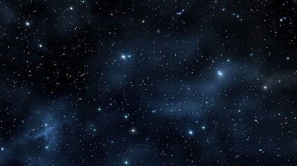 Obraz premium Panorama with many stars in sky