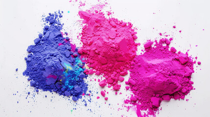 Obraz premium holi paint color powder explosion 