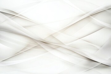 An elegant abstract background featuring flowing white lines and curves, evoking a sense of serenity and calmness. Perfect for design projects that require a minimalist touch.