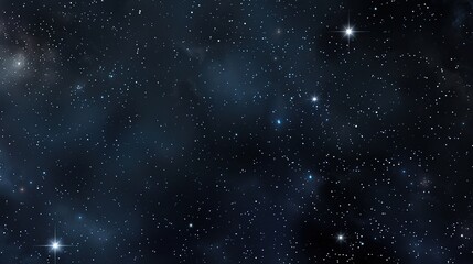 Fototapeta premium Panorama with many stars in sky