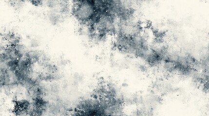 Seamless pattern of white icy background with abstract snow watercolor featuring an old grungy effect ideal for creative wallpaper designs