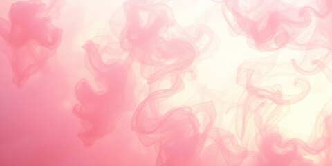 Abstract Soft Pink Swirls and Blends, a Delicate Abstract Background for Design Inspiration